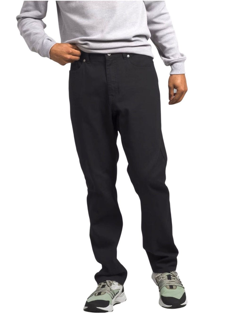 The North Face Black Field 5 Pocket Cotton Stretch Pant (28x31)